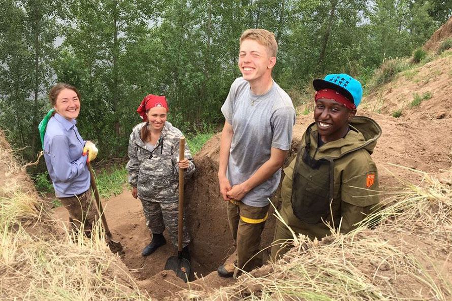 International Students Set Out on a Search for Dinosaur