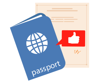 Nhận giấy mời và làm visa du học