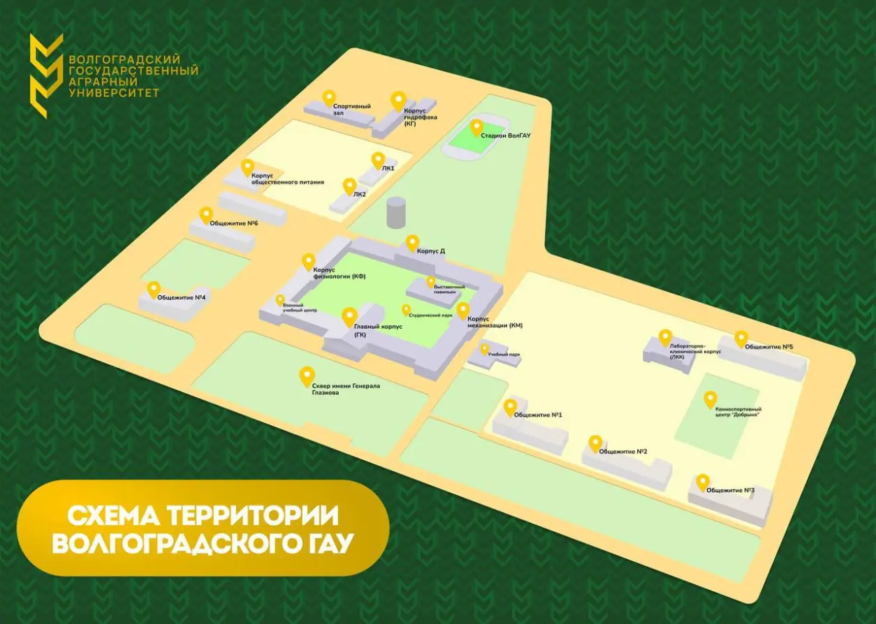 Схема территории