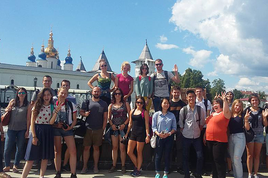 秋明国立大学夏季研修班：俄语和旅游相结合